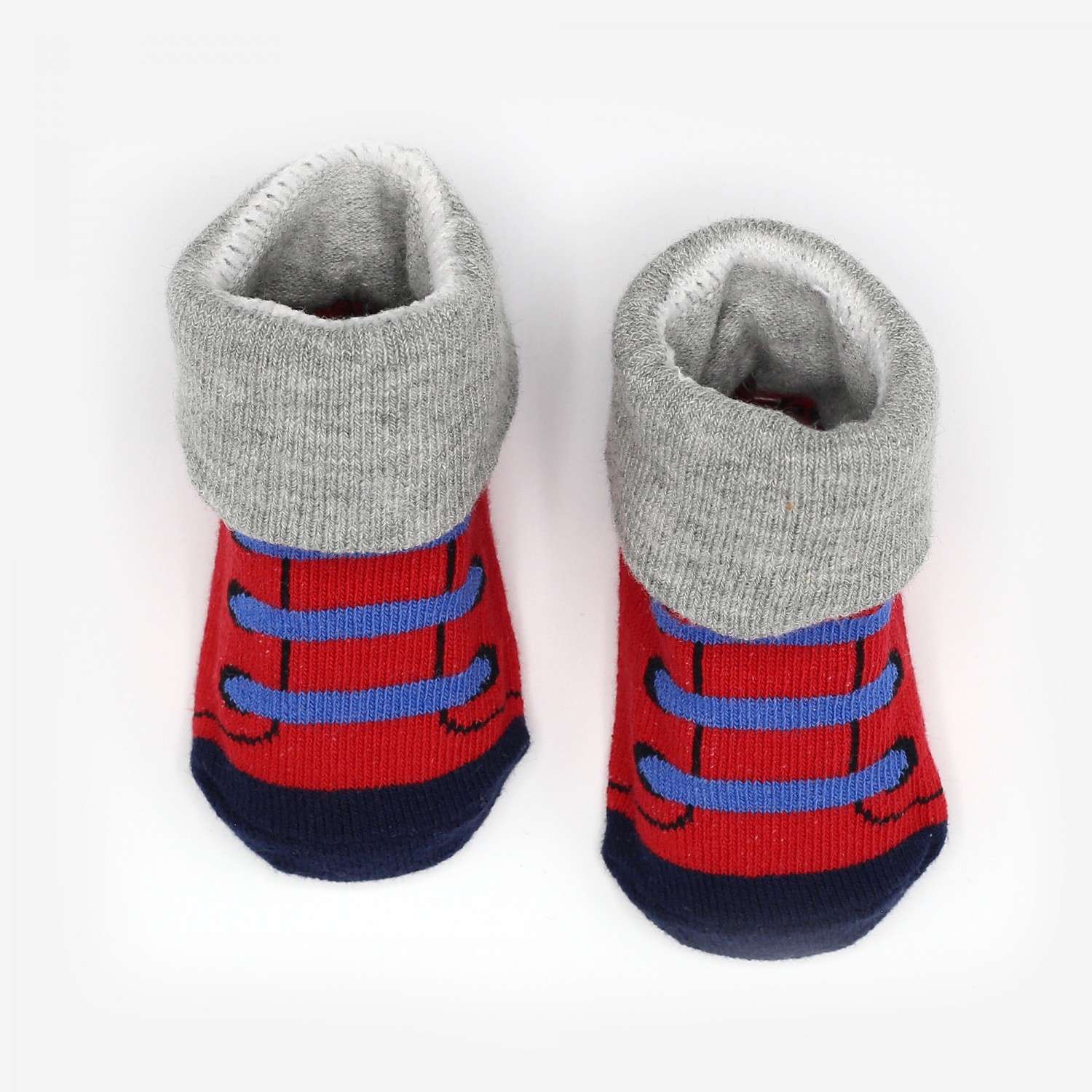 Chaussette Bebe Fantaisie Effet Basket 0 6 Mois