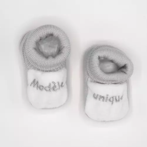 Paire De Chaussons Bebe Marraine Annonce Grossesse