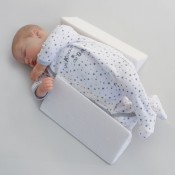 Cale Bebe Blanc En Mousse Confortable Et Moelleux Ajustable