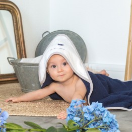 Cape De Bain Bebe Avec Capuche En Eponge Epaisse Kinousses